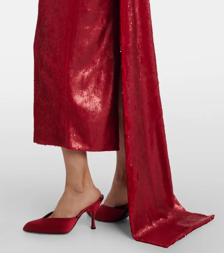 Emilia Wickstead Jacira sequined cocktail dress | Thumbnail 6