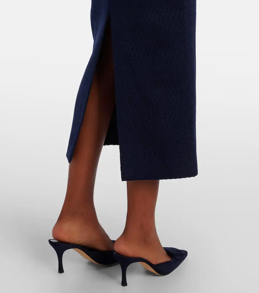 Roland Mouret Belted bouclé midi dress | Thumbnail 5
