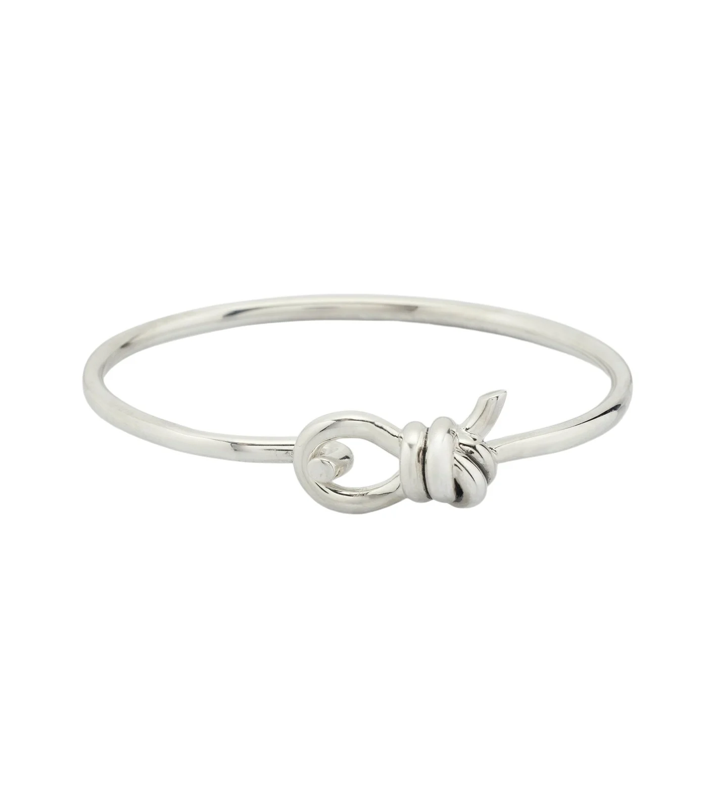 Bottega Veneta Knot sterling silver bracelet