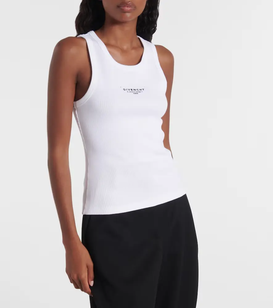 Givenchy Stamp cotton tank top | Thumbnail 3