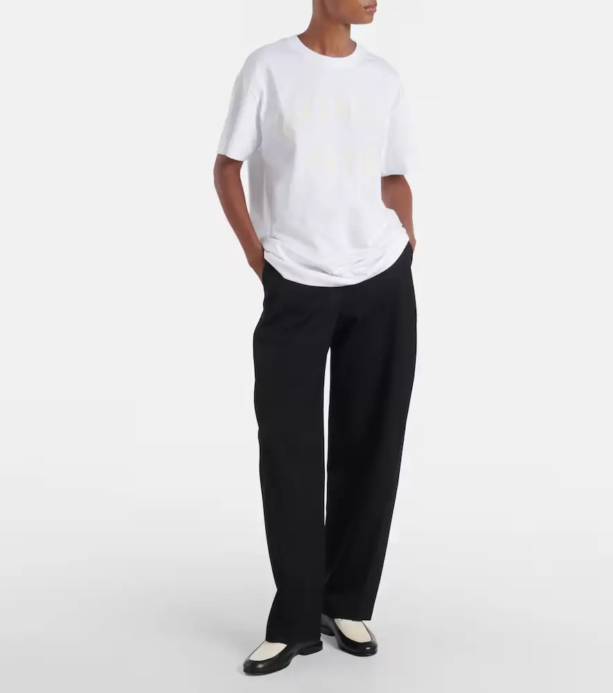 Givenchy Paris logo cotton jersey T-shirt | Thumbnail 2 Givenchy Paris logo cotton jersey T-shirt | Thumbnail 2