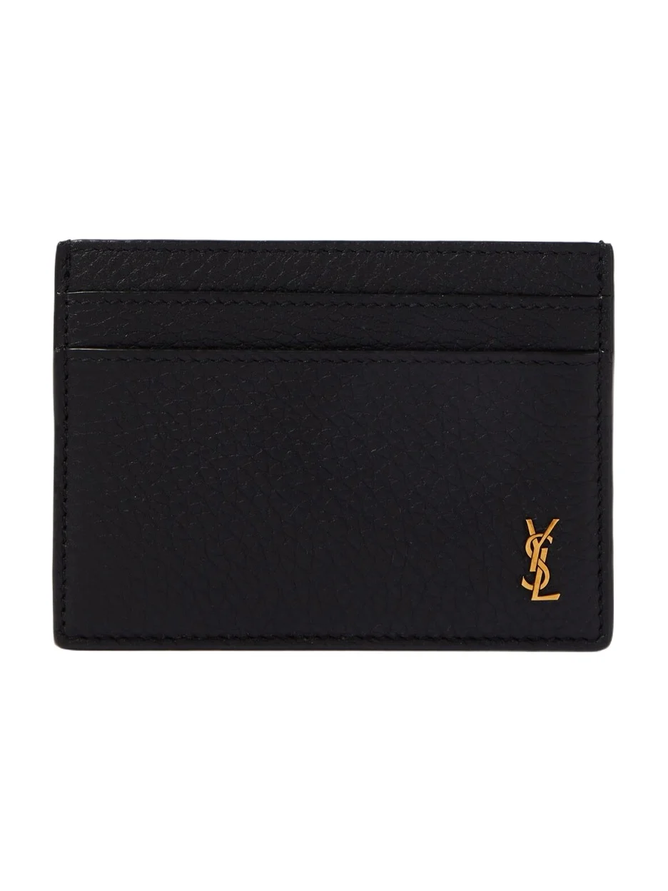 Tiny Cassandre leather card holder