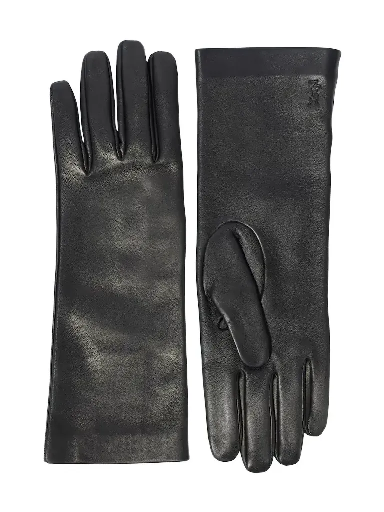 Cassandre leather gloves Cassandre leather gloves
