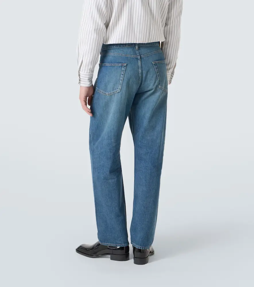 Saint Laurent Mick mid-rise straight jeans | Thumbnail 4 Saint Laurent Mick mid-rise straight jeans | Thumbnail 4