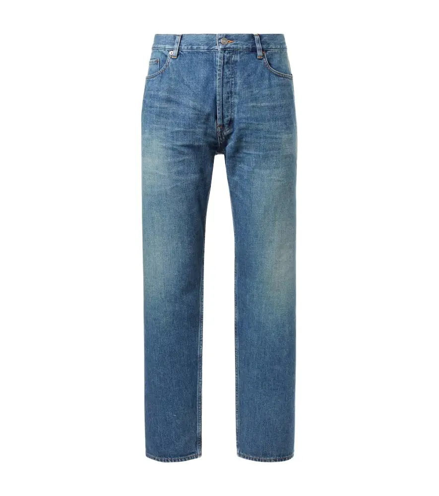 Mick mid-rise straight jeans