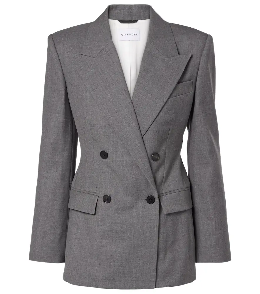 Givenchy Double-breasted wool blazer | Image 1 Givenchy Double-breasted wool blazer | Image 1