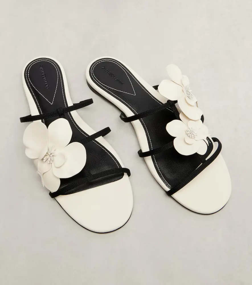 Zimmermann Orchid leather sandals | Thumbnail 4