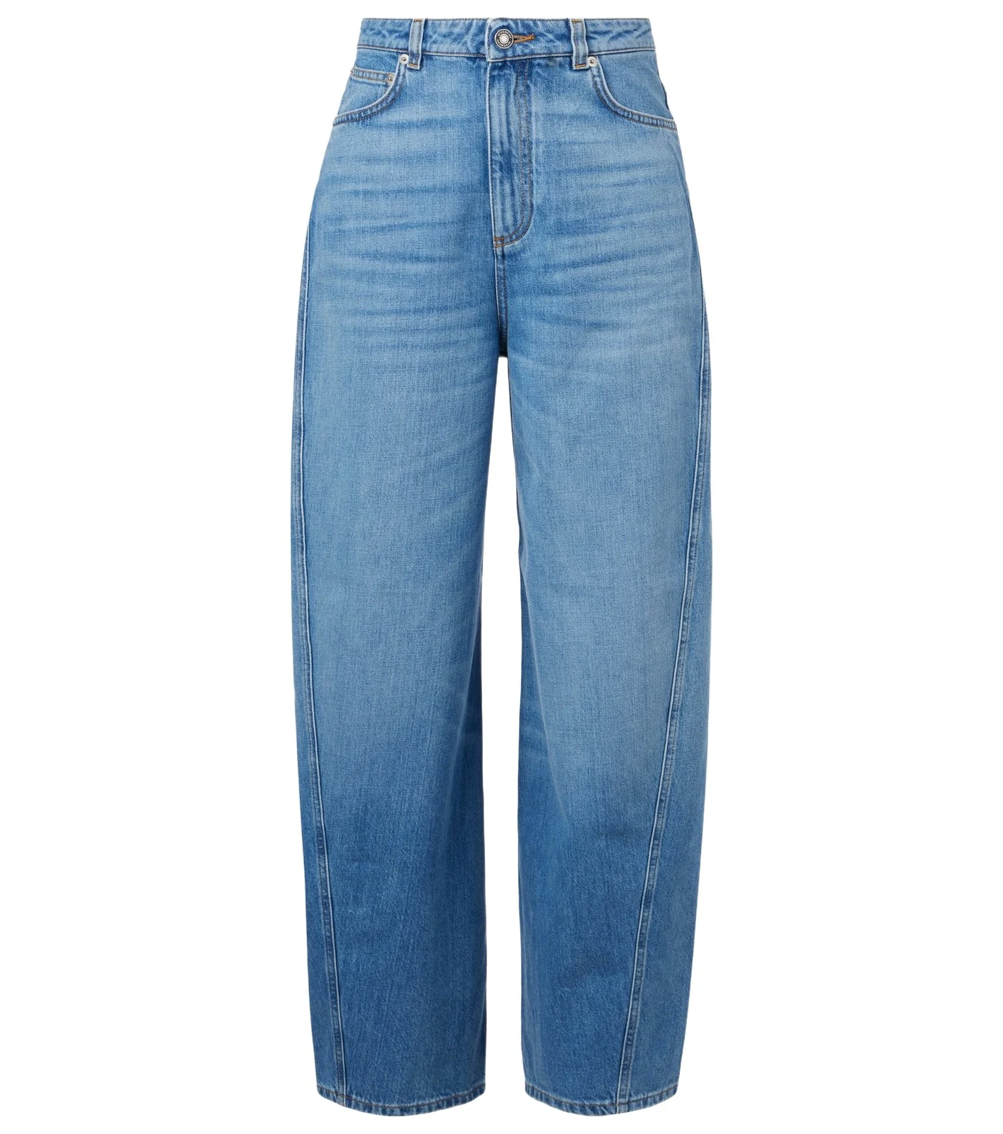 Cocoon high-rise barrel-leg jeans Cocoon high-rise barrel-leg jeans