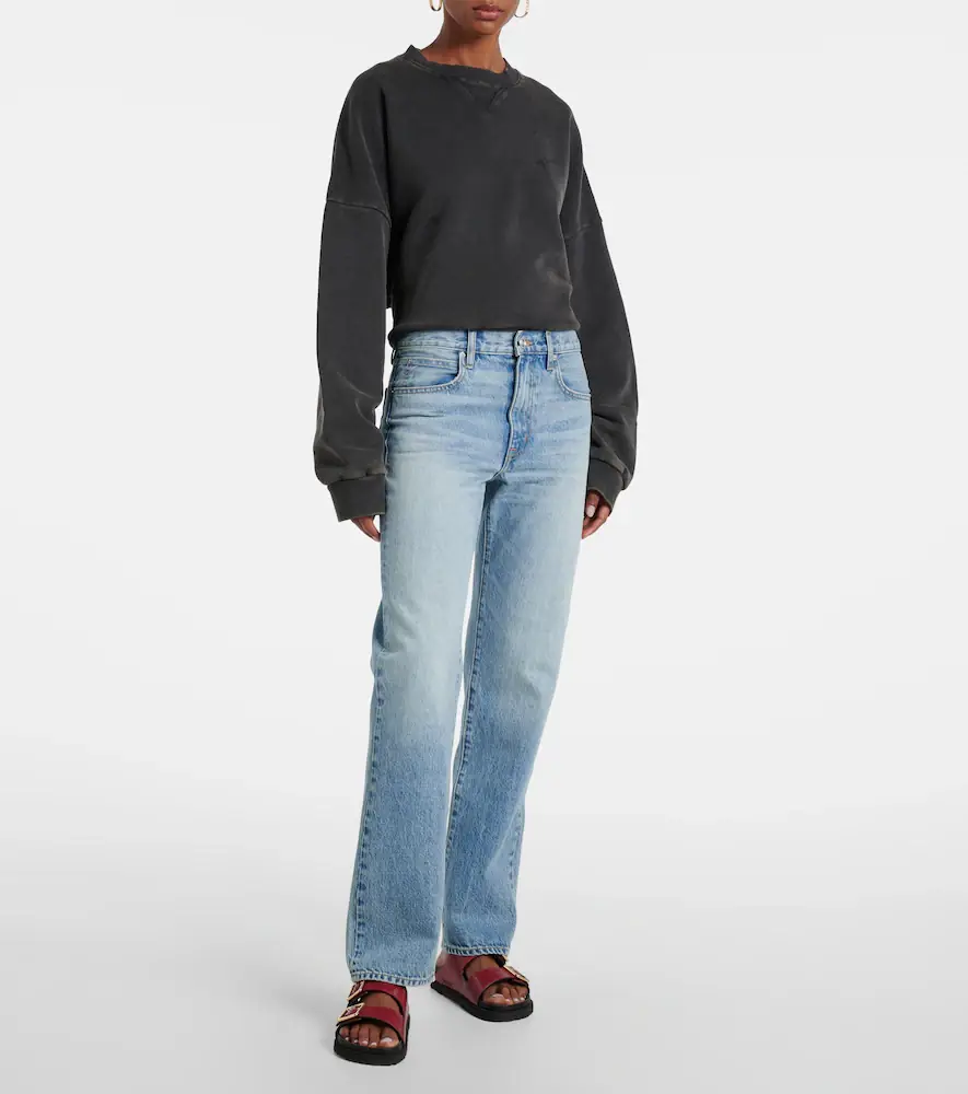 SLVRLAKE Kendra high-rise straight jeans | Thumbnail 6