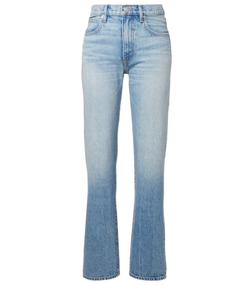 SLVRLAKE Kendra high-rise straight jeans