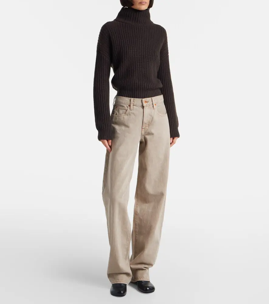 SLVRLAKE Tess high-rise wide-leg jeans | Thumbnail 3