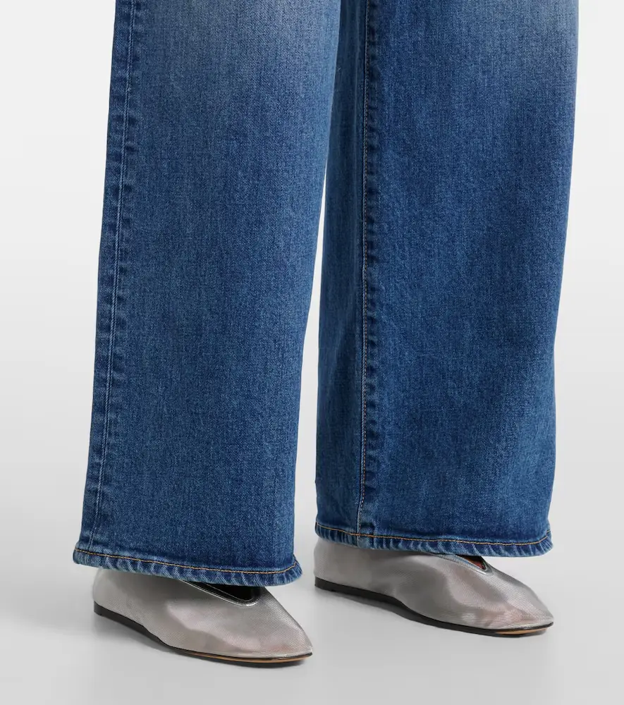 SLVRLAKE Selena mid-rise wide-leg jeans | Thumbnail 2