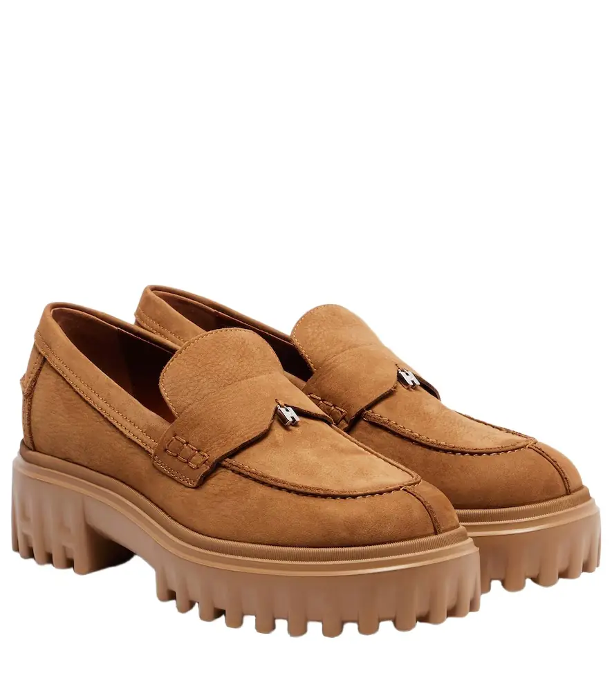 Hogan H700 leather platform loafers | Image 1 Hogan H700 leather platform loafers | Image 1