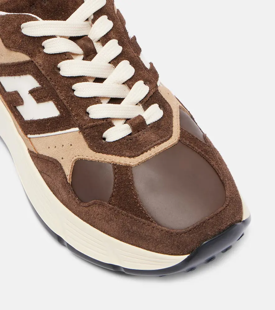 Hogan H669 suede and leather sneakers | Thumbnail 3