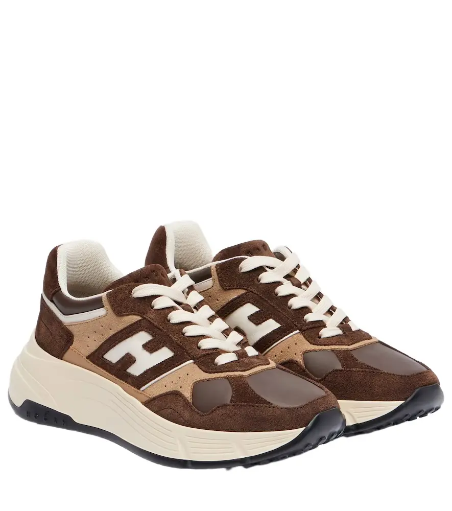 Hogan H669 suede and leather sneakers | Image 1 Hogan H669 suede and leather sneakers | Image 1