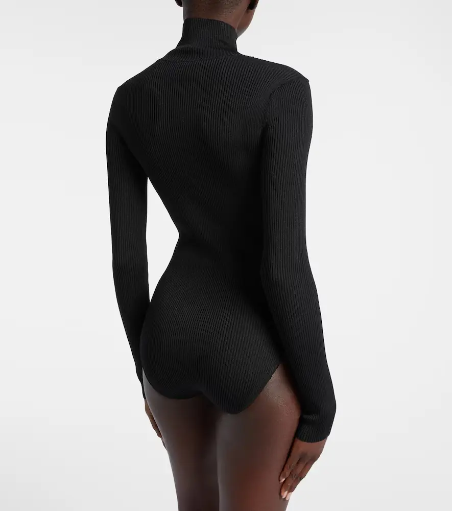 Givenchy Logo ribbed-knit bodysuit | Thumbnail 4 Givenchy Logo ribbed-knit bodysuit | Thumbnail 4