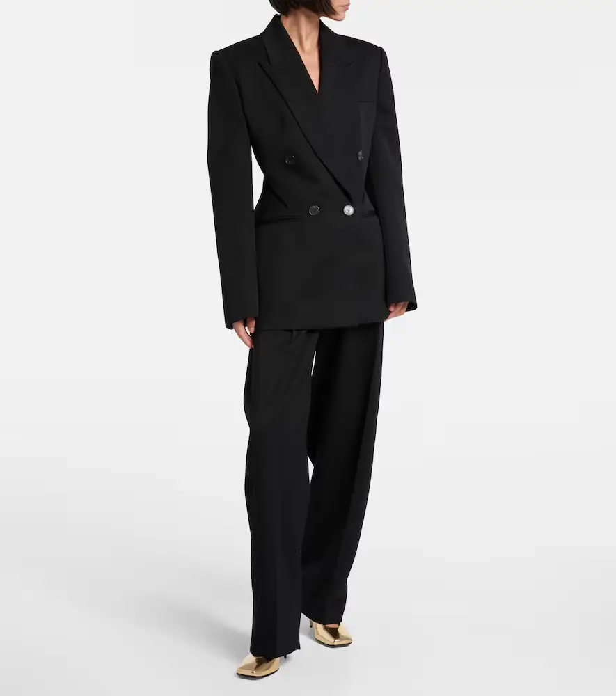 Givenchy Cutout wool wide-leg pants | Thumbnail 3 Givenchy Cutout wool wide-leg pants | Thumbnail 3