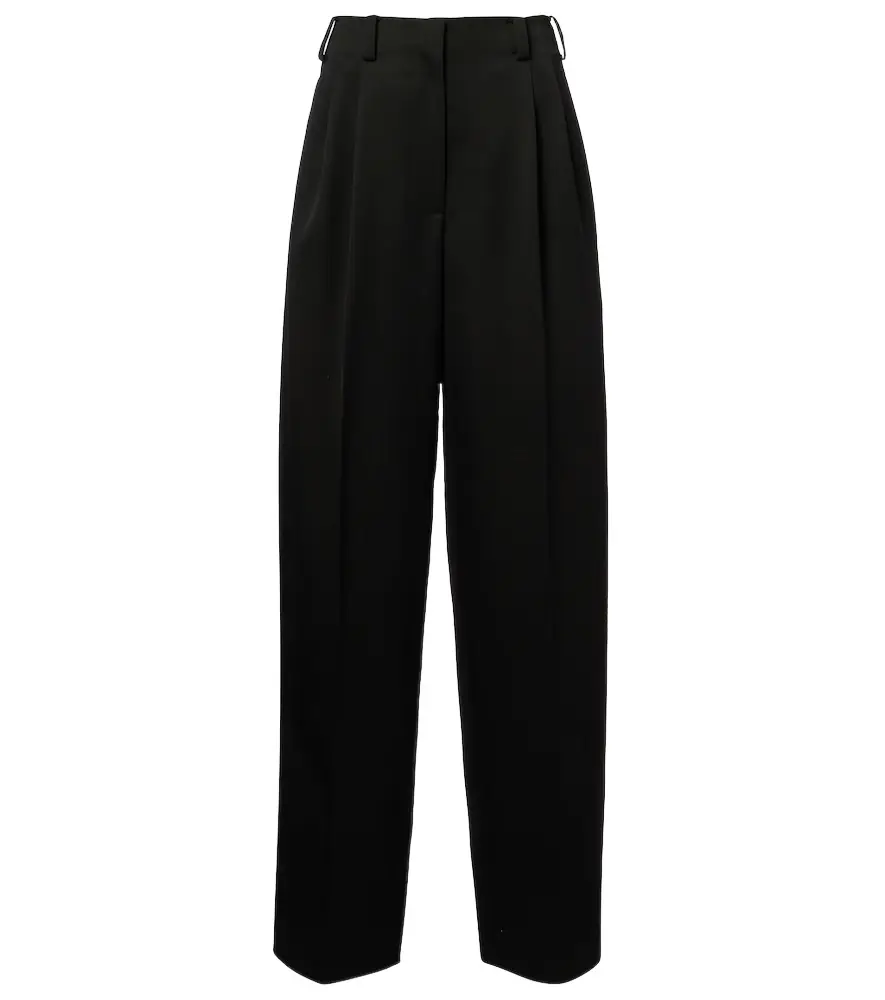 Givenchy Cutout wool wide-leg pants | Image 1 Givenchy Cutout wool wide-leg pants | Image 1