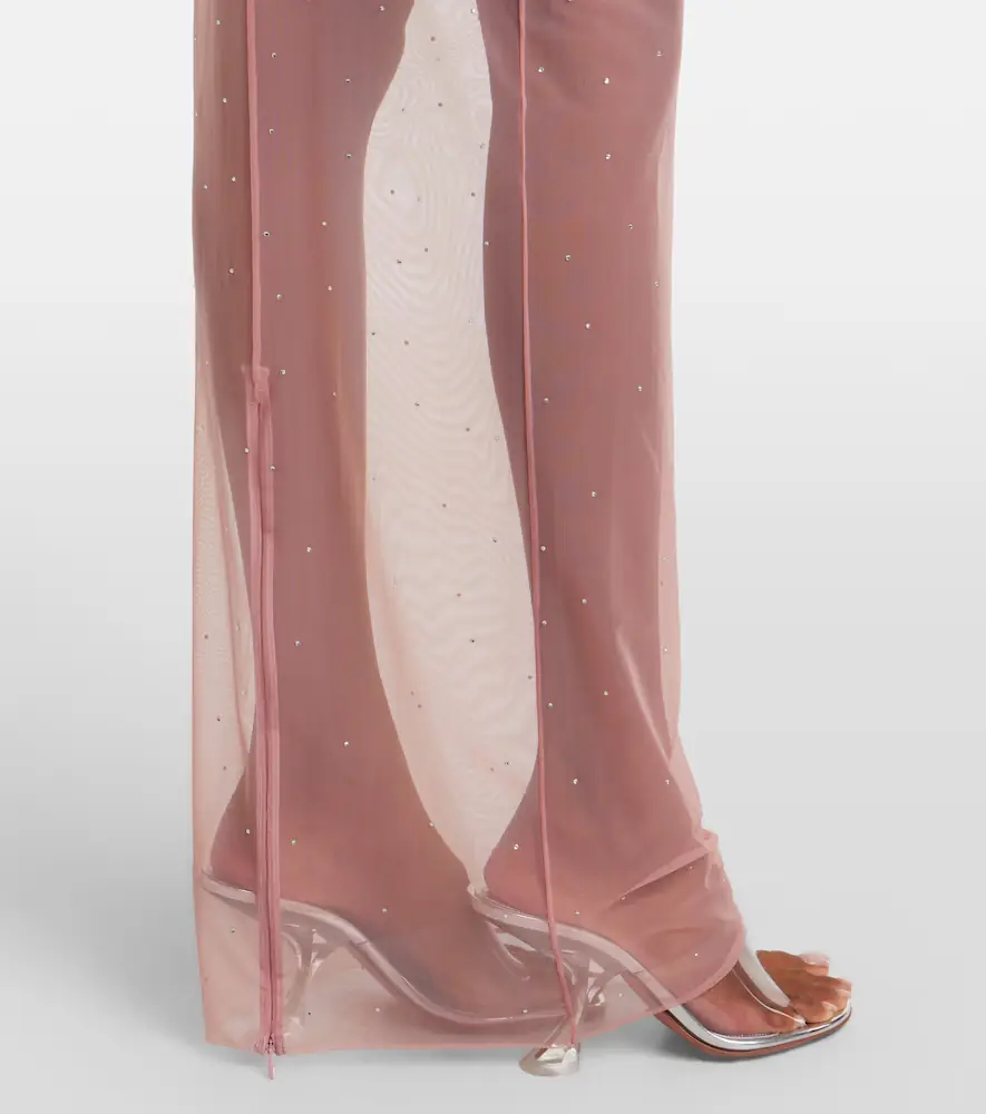 Alex Perry Crystal-embellished mesh maxi dress | Thumbnail 3 Alex Perry Crystal-embellished mesh maxi dress | Thumbnail 3