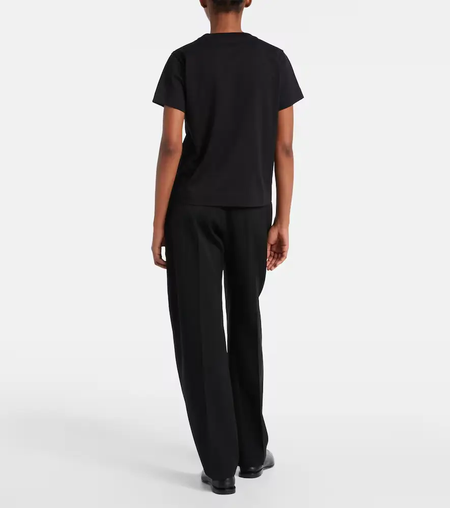 Givenchy Distressed printed cotton jersey T-shirt | Thumbnail 2