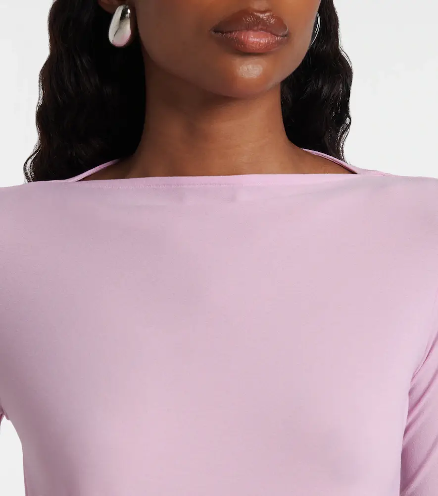 Alex Perry Gathered crêpe jersey gown | Thumbnail 5