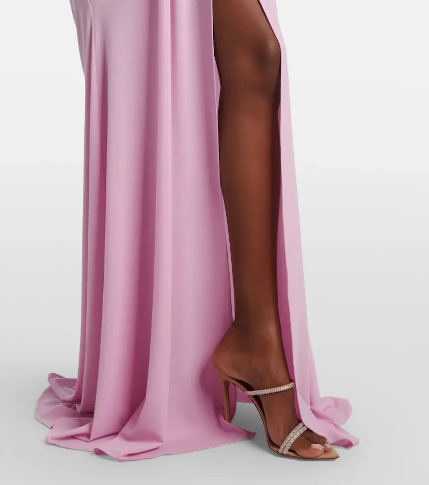 Alex Perry Gathered crêpe jersey gown | Thumbnail 6
