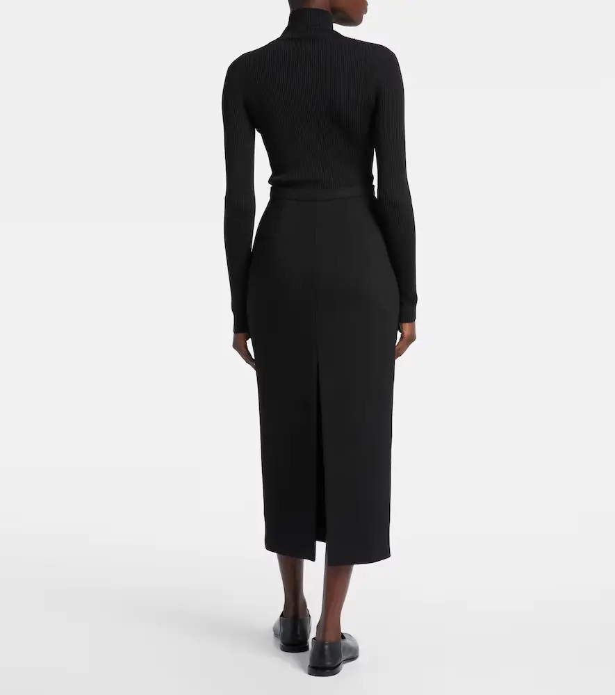 Givenchy Wool-blend midi skirt | Thumbnail 5