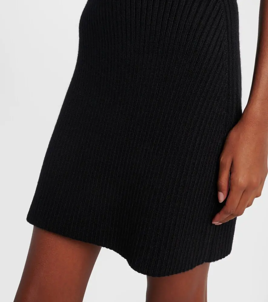 Givenchy Ribbed-knit wool and alpaca-blend minidress | Thumbnail 6 Givenchy Ribbed-knit wool and alpaca-blend minidress | Thumbnail 6