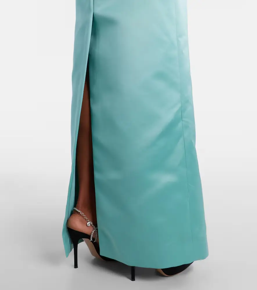 Erdem Floral off-shoulder duchesse satin gown | Thumbnail 3