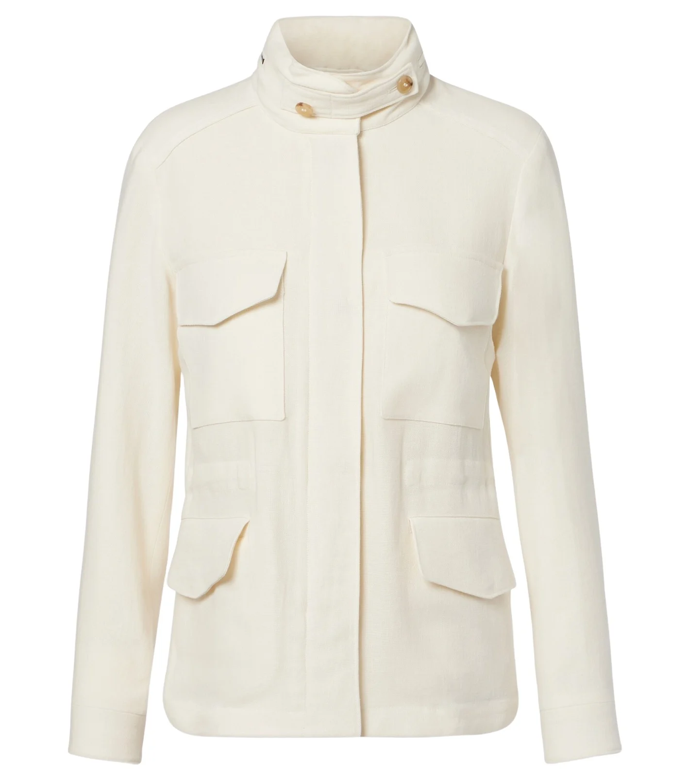 Loro Piana Traveller Mini linen crêpe field jacket