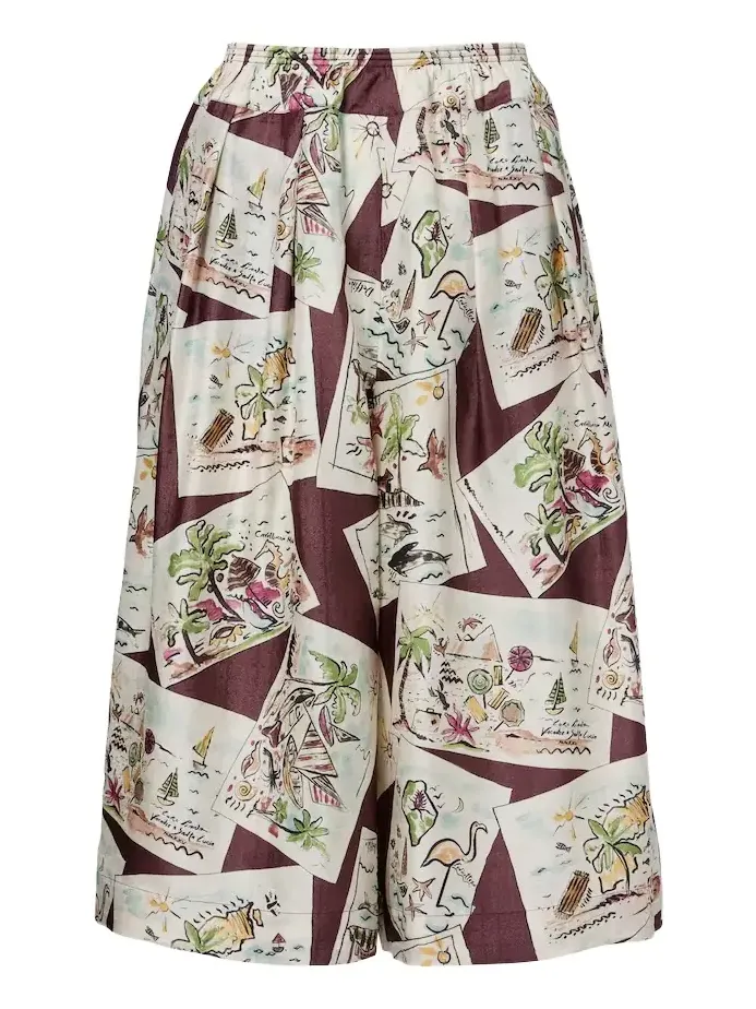 Loro Piana Emon silk Bermuda shorts