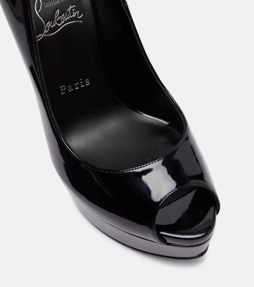 Christian Louboutin Lady Z 160 patent leather peep-toe pumps | Thumbnail 3 Christian Louboutin Lady Z 160 patent leather peep-toe pumps | Thumbnail 3