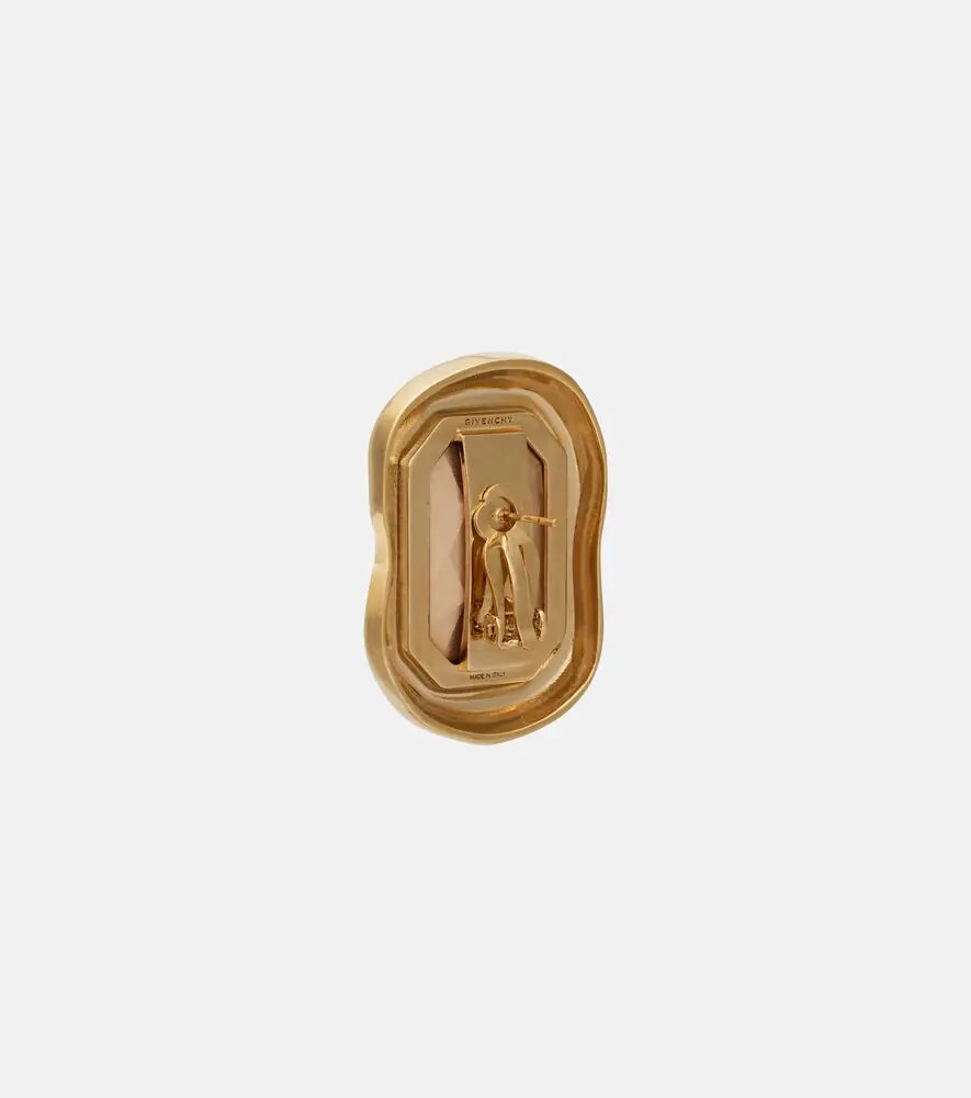 Givenchy Sculptural Crystal embellished earrings | Thumbnail 4