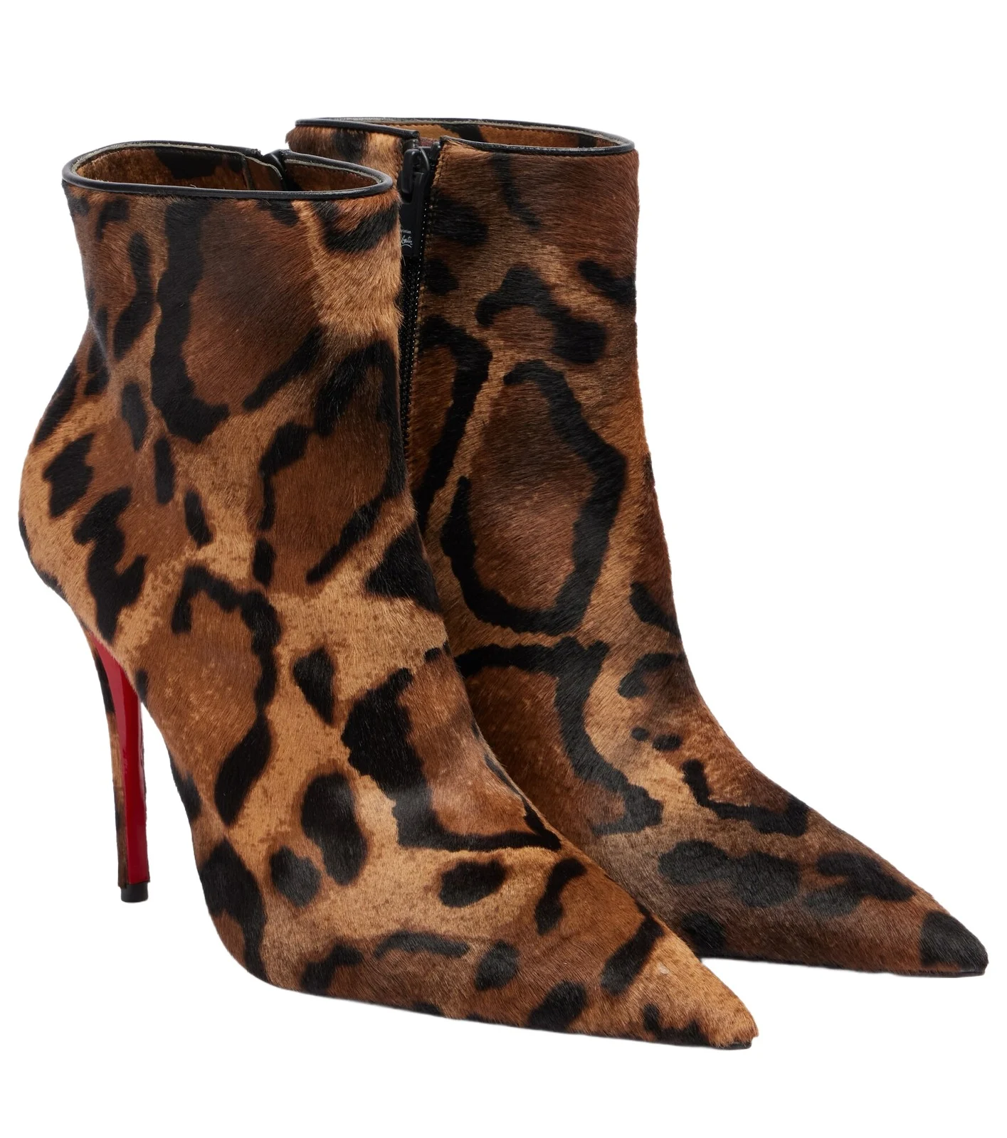 Miss Z 100 calf hair ankle boots