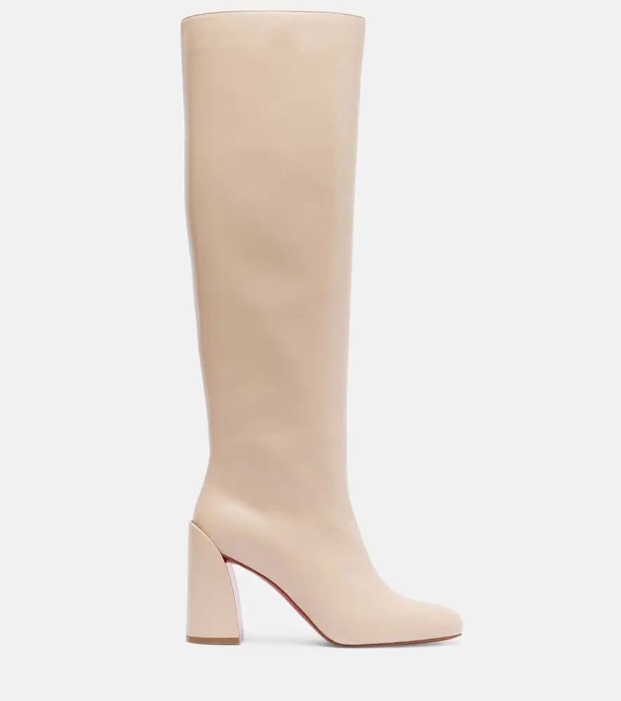 Christian Louboutin Leather knee-high boots | Thumbnail 3 Christian Louboutin Leather knee-high boots | Thumbnail 3