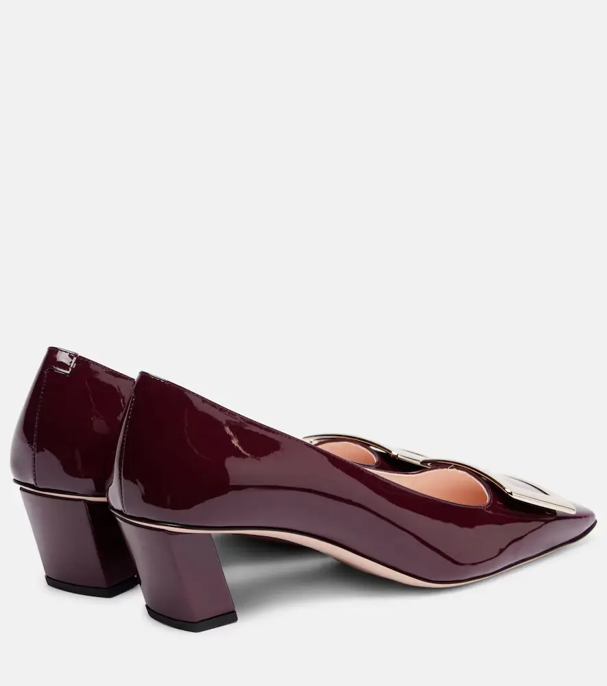 Roger Vivier Belle Vivier 45 patent leather pumps | Thumbnail 4 Roger Vivier Belle Vivier 45 patent leather pumps | Thumbnail 4