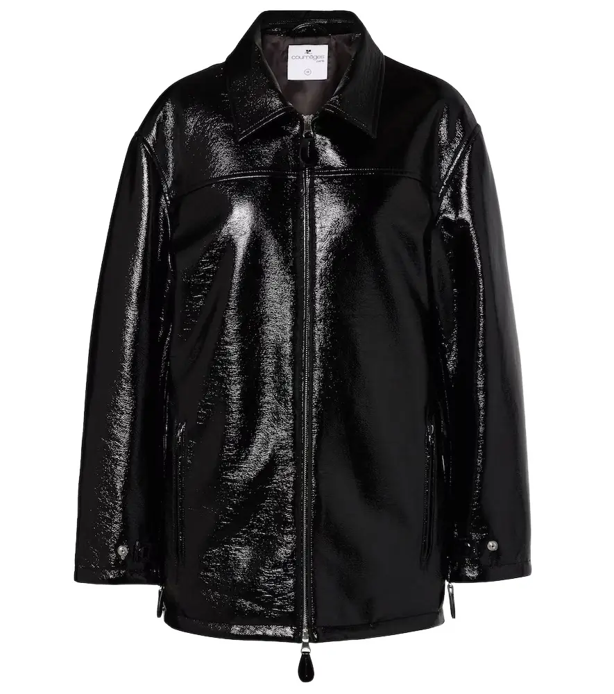 Courreges Courrèges Coated cotton-blend jacket | Image 1 Courreges Courrèges Coated cotton-blend jacket | Image 1