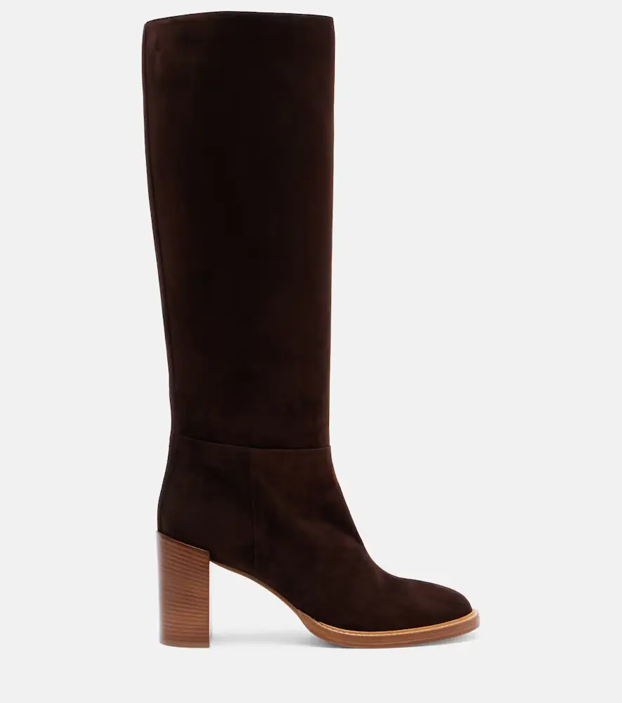 Gabriela Hearst Bocca suede knee-high boots | Thumbnail 4 Gabriela Hearst Bocca suede knee-high boots | Thumbnail 4
