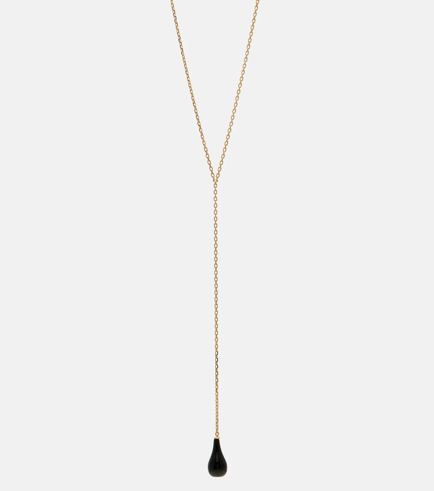 Onyx gold-plated necklace Onyx gold-plated necklace