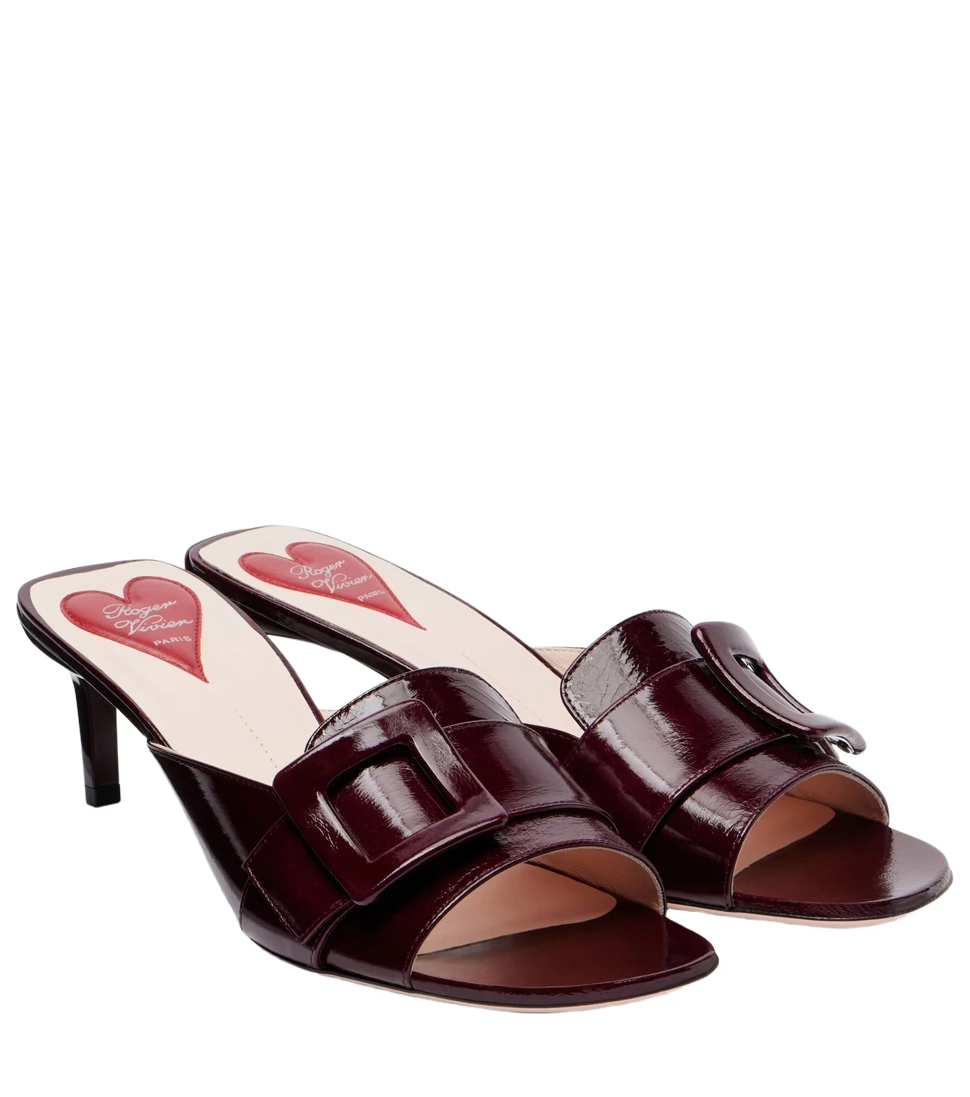 Viv' Canard 55 leather mules
