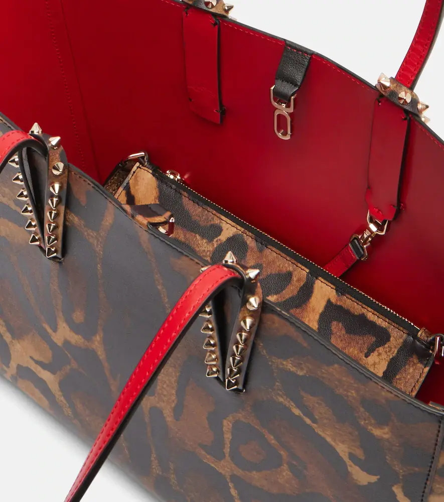 Christian Louboutin Leopard-print leather shopper | Thumbnail 2 Christian Louboutin Leopard-print leather shopper | Thumbnail 2