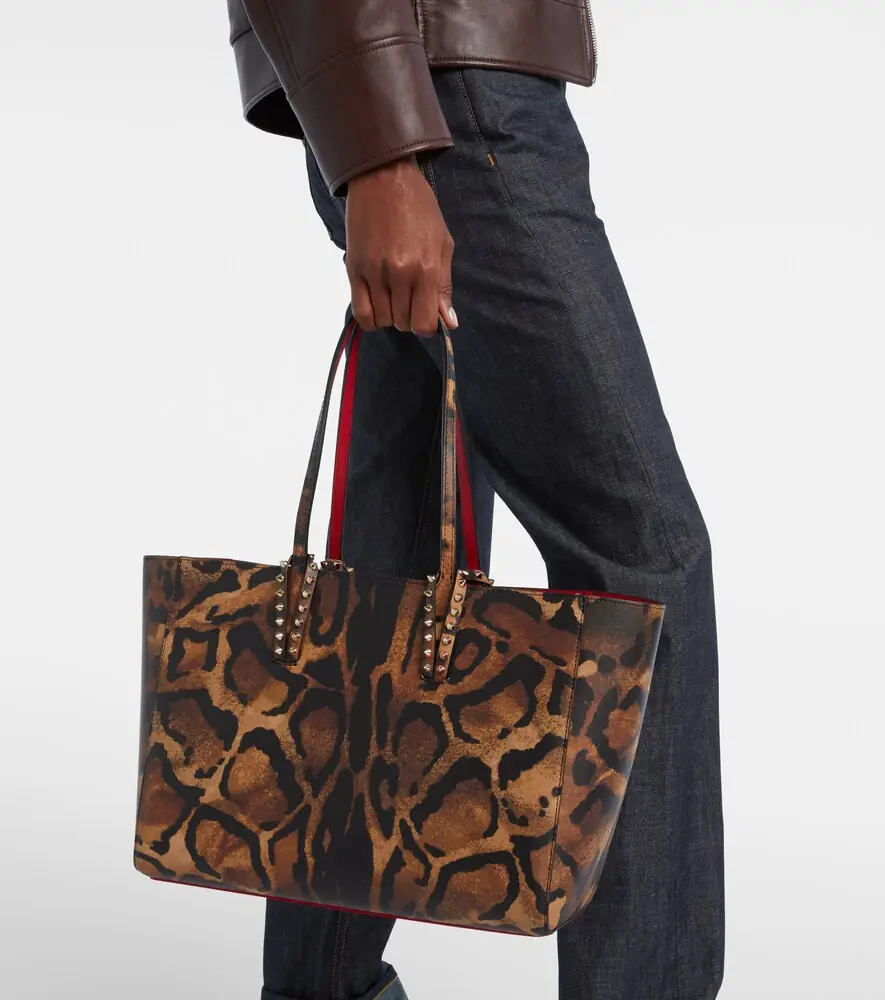Christian Louboutin Leopard-print leather shopper | Thumbnail 4 Christian Louboutin Leopard-print leather shopper | Thumbnail 4