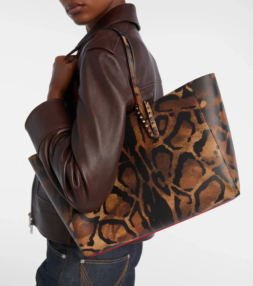 Christian Louboutin Leopard-print leather shopper | Thumbnail 6 Christian Louboutin Leopard-print leather shopper | Thumbnail 6