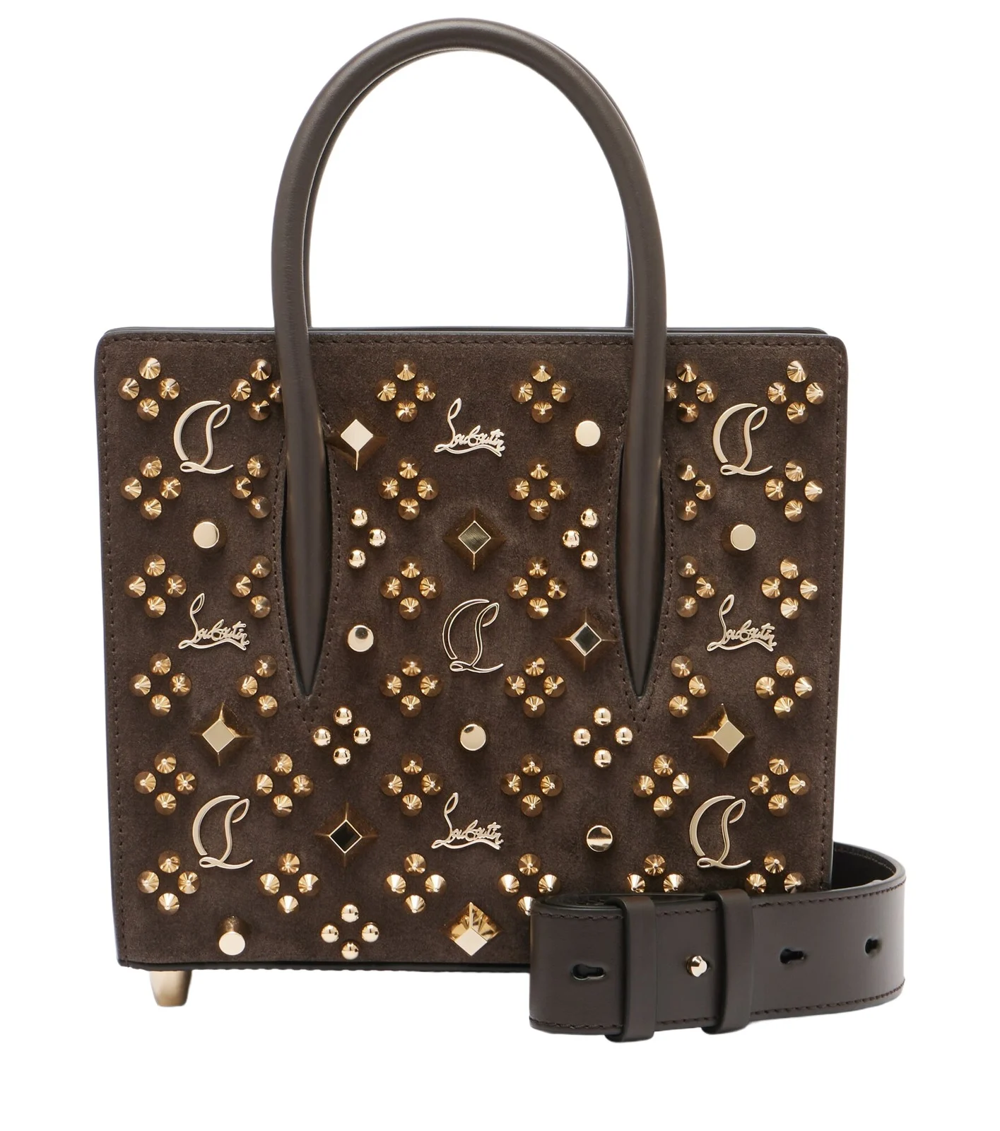 Paloma Small embellished suede tote bag