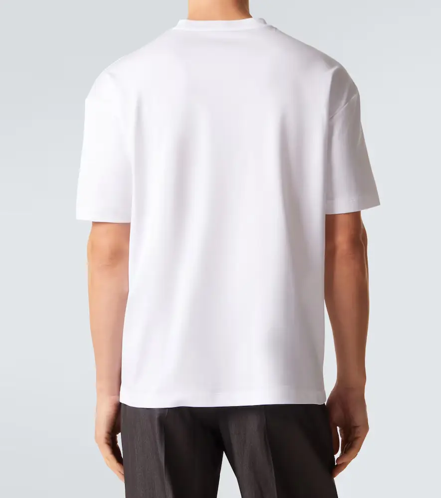 Giorgio Armani Cotton jersey T-shirt | Thumbnail 6