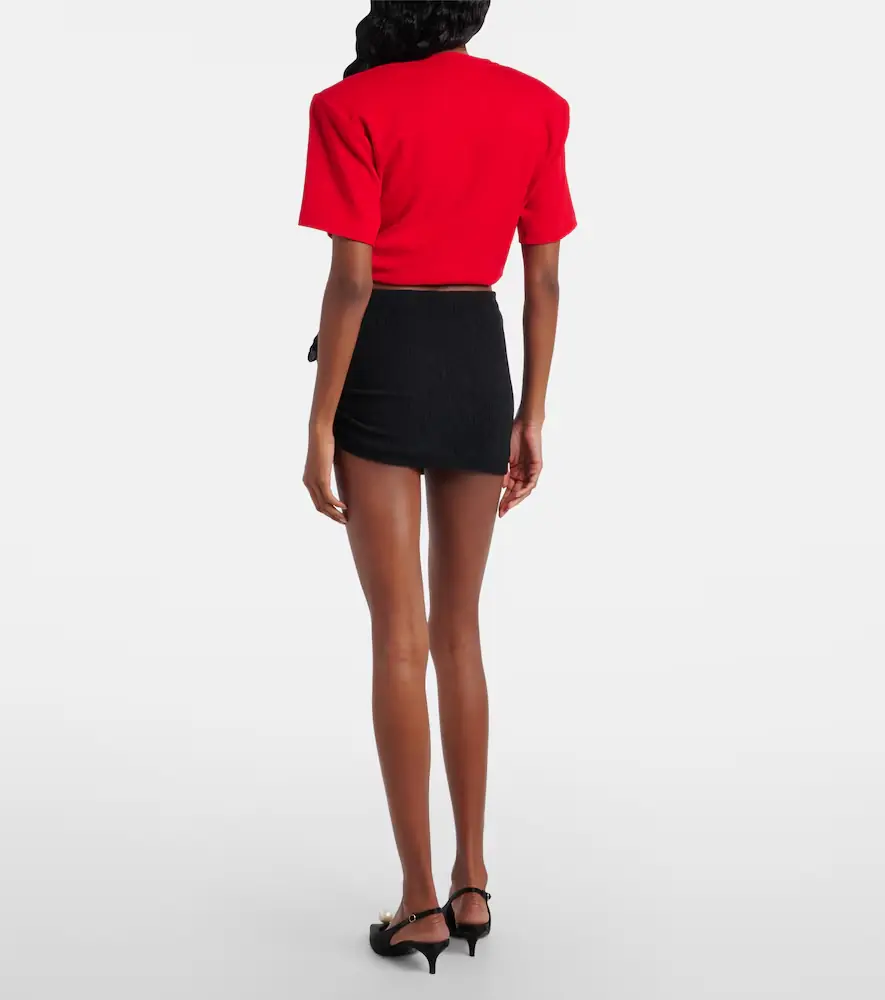 Magda Butrym Floral-appliqué miniskirt | Thumbnail 4 Magda Butrym Floral-appliqué miniskirt | Thumbnail 4