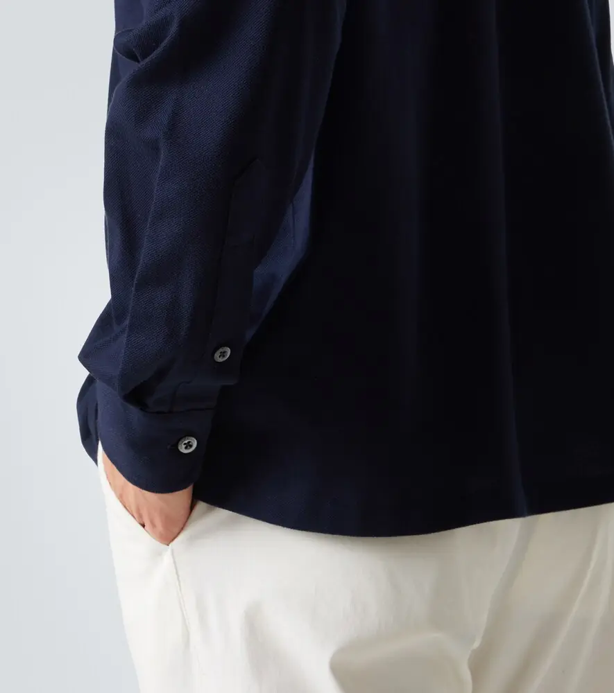 Ralph Lauren Purple Label Cotton and cashmere polo shirt | Thumbnail 4 Ralph Lauren Purple Label Cotton and cashmere polo shirt | Thumbnail 4