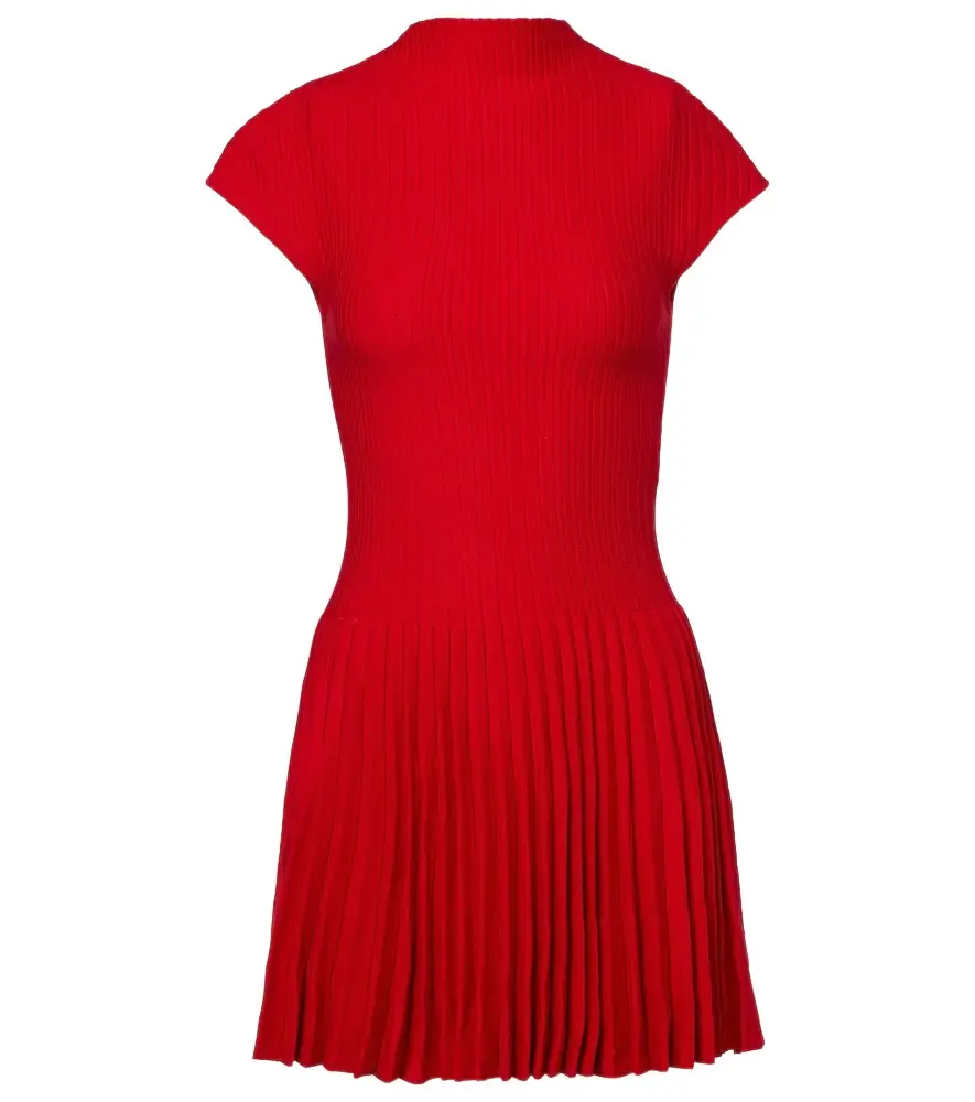 Magda Butrym Ribbed cotton minidress