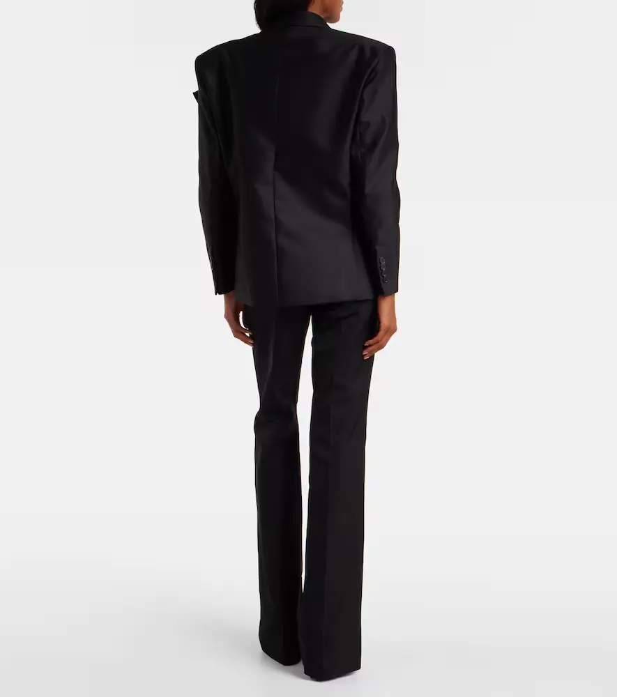 Magda Butrym Floral-appliqué cotton blazer | Thumbnail 5 Magda Butrym Floral-appliqué cotton blazer | Thumbnail 5