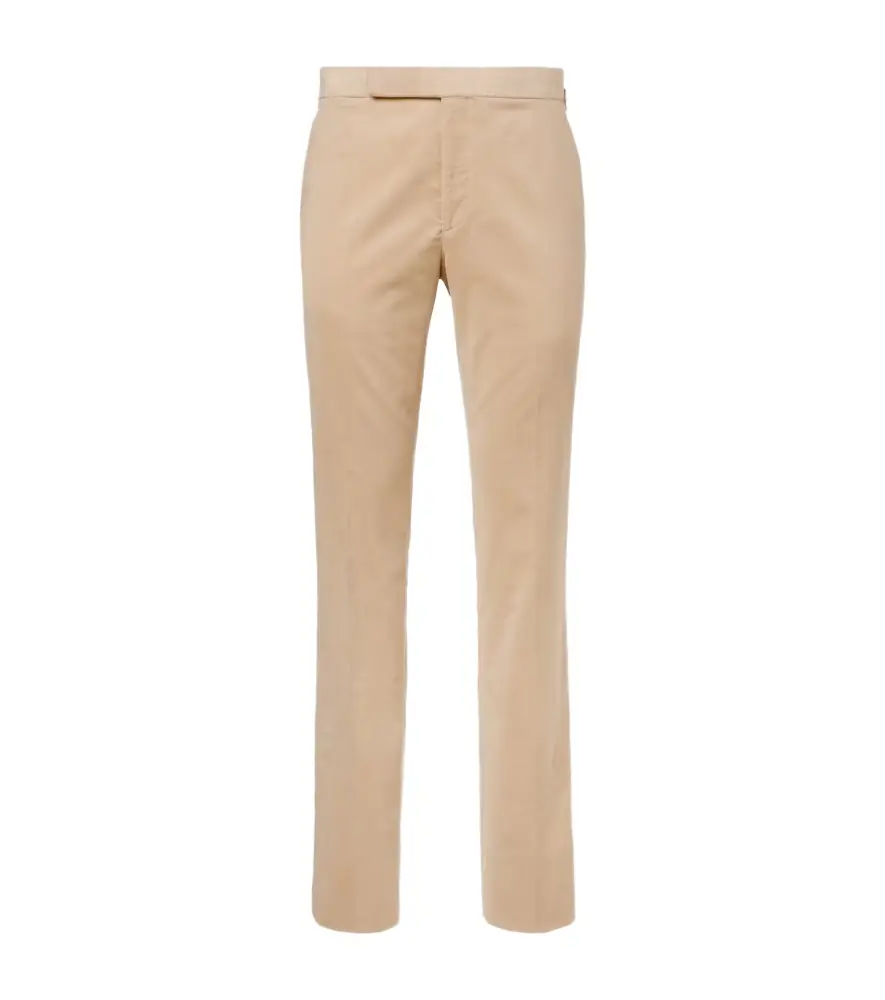 Ralph Lauren Purple Label Cotton corduroy straight pants | Image 1 Ralph Lauren Purple Label Cotton corduroy straight pants | Image 1